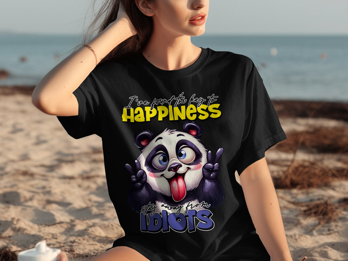 I've Found the Key to Happiness Stay Away from Idiots Shirt