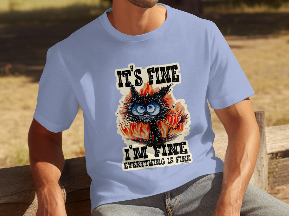 It's Fine I'm Fine Everything Is Fine Graphic Shirt