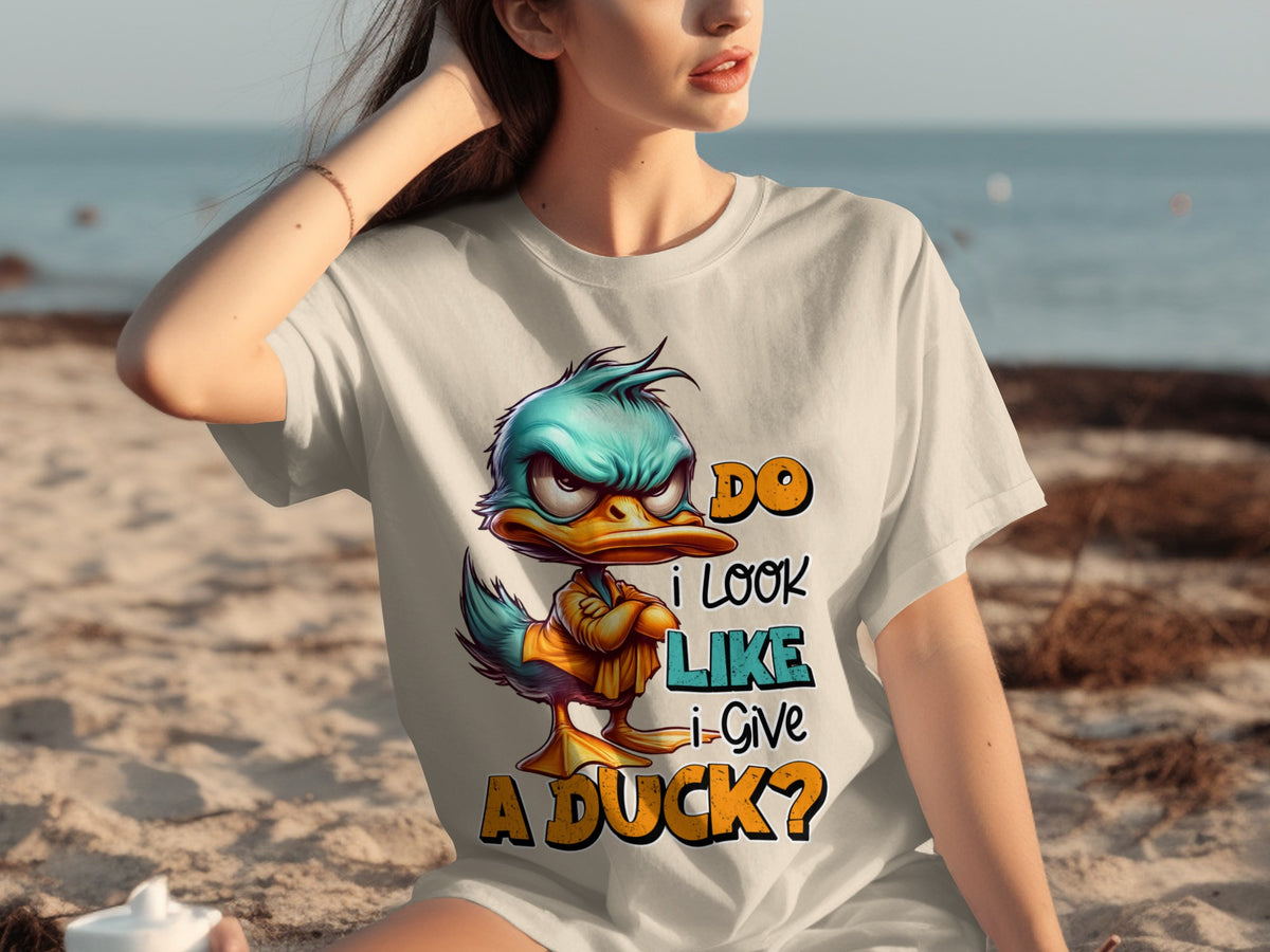 Do I Look Like I Give A Duck Funny T-shirt
