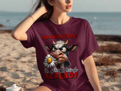 Do Not Disturb I'm Disturbed Enough Already T-shirt
