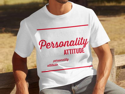 Don't Confuse My Personality With My Attitude T-shirt