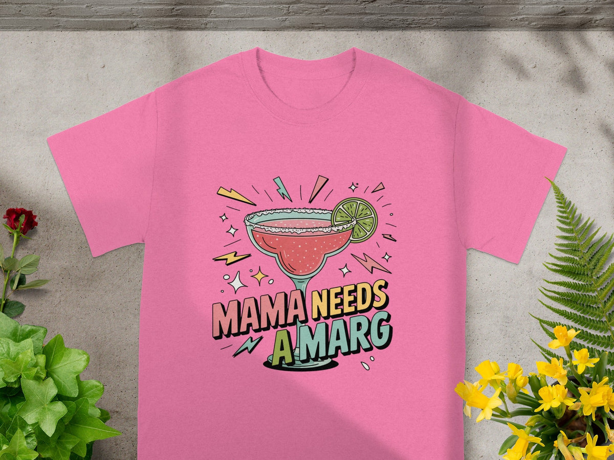 Mama Needs A Marg Margarita Graphic T-Shirt