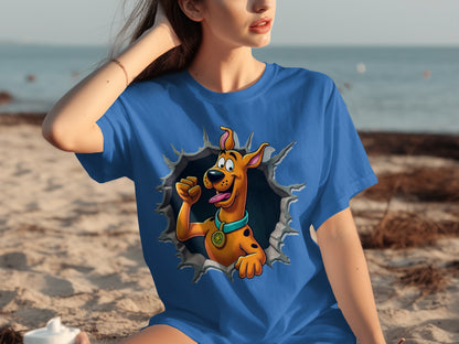 Scooby-Doo Character Graphic T-Shirt for Casual Style