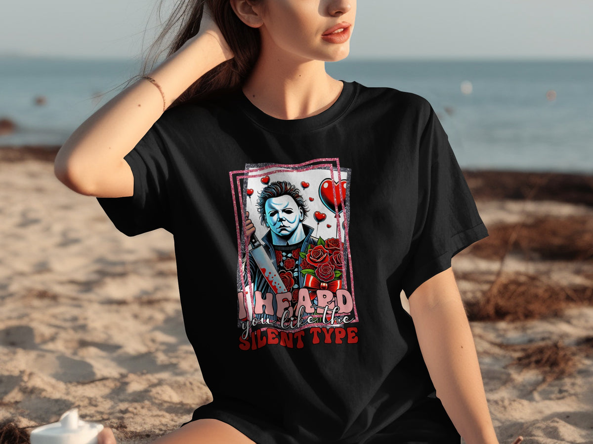Creepy Valentine Design I Heard You Product Type Shirt