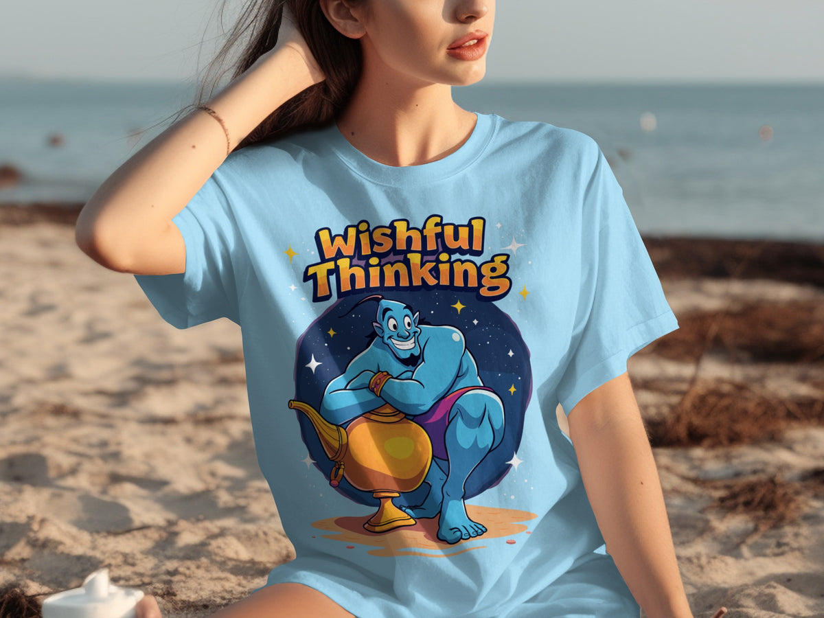 Wishful Thinking Genie Design Graphic Tee Product