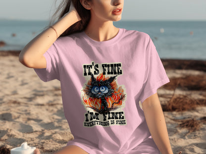 It's Fine I'm Fine Everything Is Fine T-shirt
